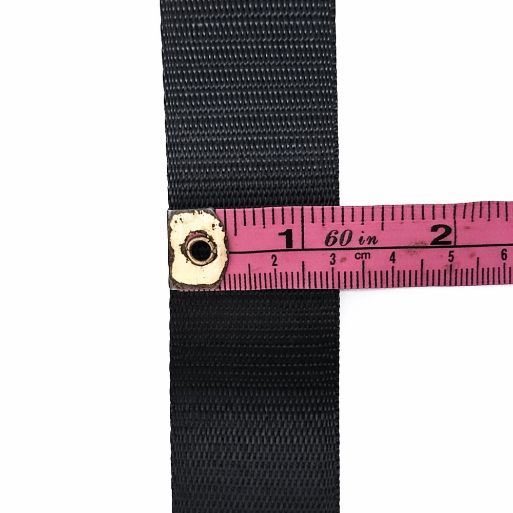 Acne Studios Blå Konst Logo Web Belt Black White Streetwear Designer - Picture 7 of 8